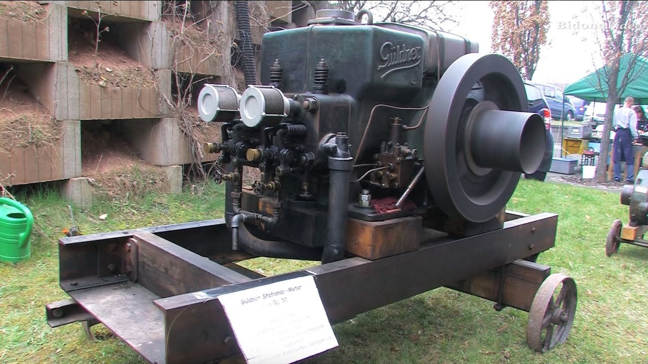 Unterwellenborn - größtes Stationärmotoren Treffen Deutschlands  6-6 Stationary Engine Rally