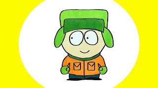 South Park Kyle Broflovski  desenhos para desenhar  desenho do south park.