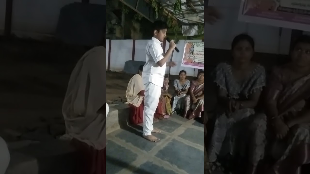 Santhosh speech at Maremma gudi