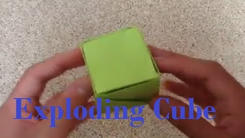 Exploding Cube - Crystal Flames (Tutorial)
