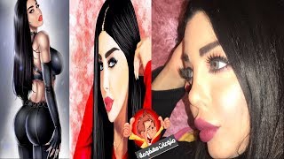 فنان يقوم برسم رسوم  مثيرة للفنانة الاغراء رولا يموت