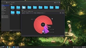 Plasma 5.18: Installing apps from Dolphin Menus (Filelight app)