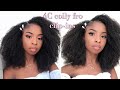 Outre Big Beautiful Hair | 4c Coily Fro Clip-ins 10in" Install