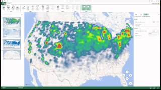 Finding the Greatest Snow on Earth with PowerMap for Excel