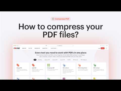 How to compress your PDF file without losing quality