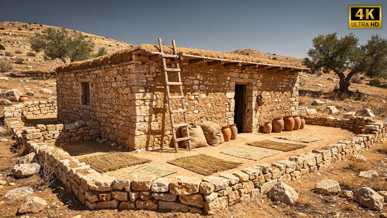 Como Eram as Casas no Tempo de Jesus Há 2.000 Anos - Documentário Bíblico