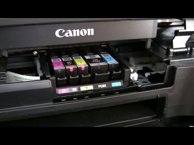 helgen sælge Gør livet How to change the ink cartridges on a Canon MG6650 - YouTube