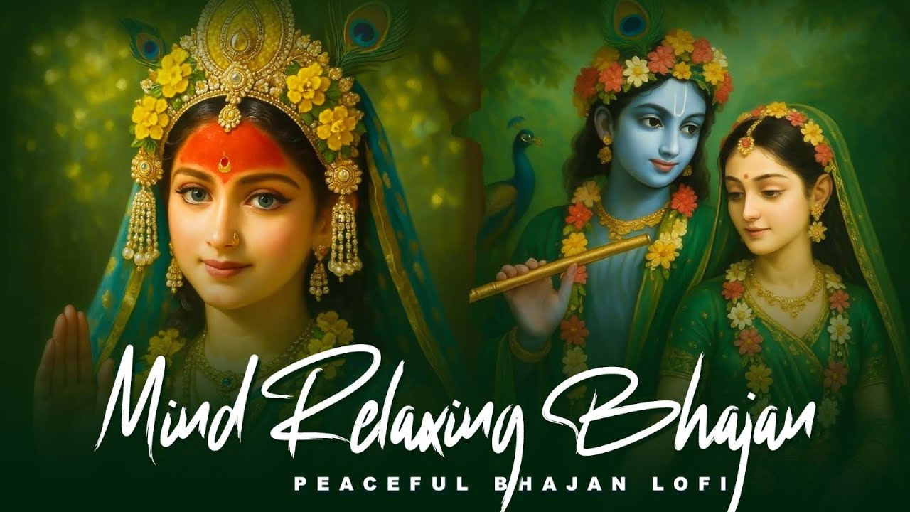Peaceful Morning Bhajan 🌸 Radha Rani Lofi | Divine Calm Devotional Music || Krishna Kaya