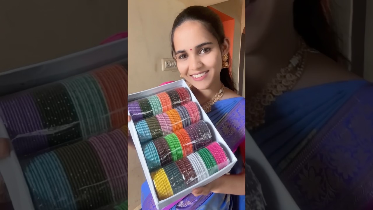 Flipkart Bangles Haul In TELUGU / velvet metal bangles / #meesha_haul_in_Telugu