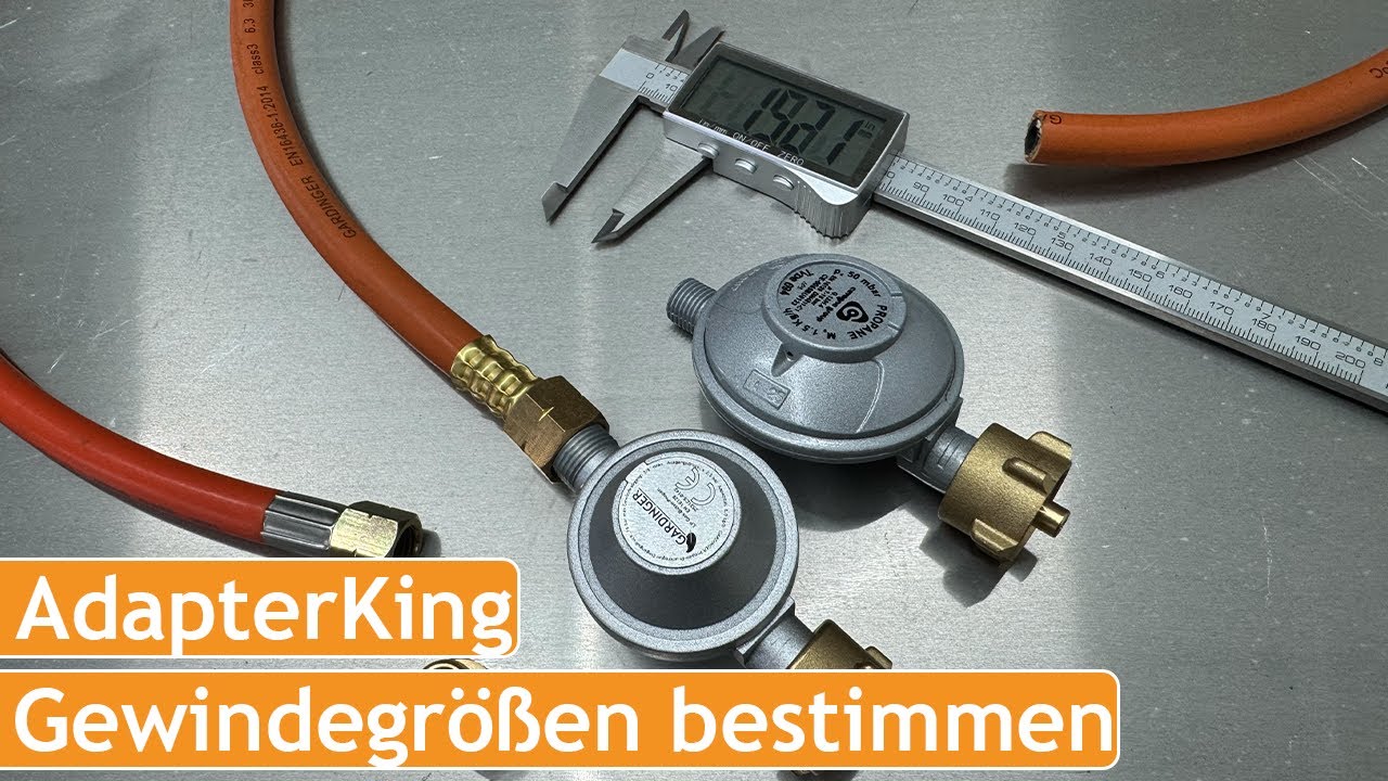 Gewinde richtig messen im Gasbereich: Metrisch vs. Zoll erklärt | AdapterKing