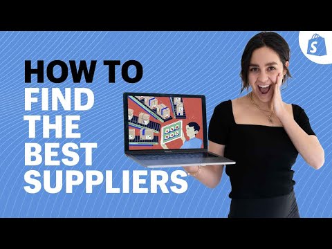 Video: How To Find Suppliers