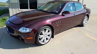 2007 Maserati Quattroporte Sport GT for Sale **ONLY 9,350 1 OWNER MILES!!** #605-213-3100