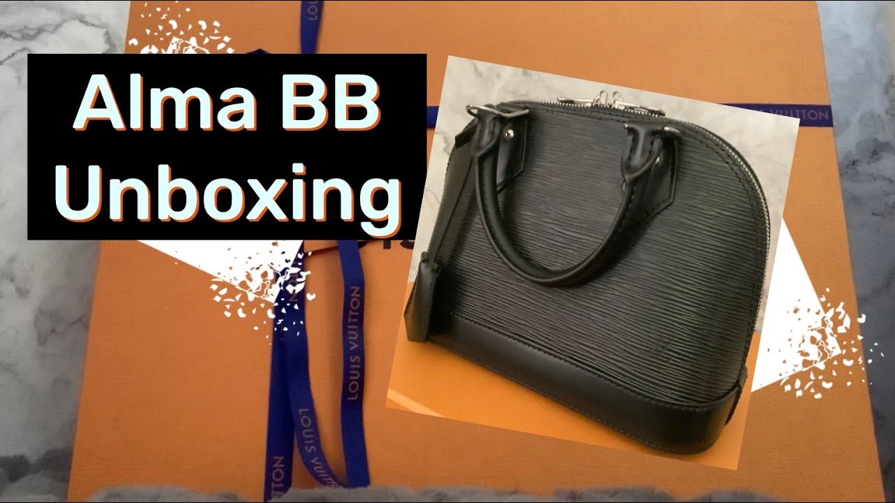 Louis Vuitton Alma Epi BB Noir