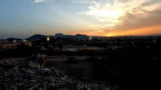 Slow TV - Dark Sunset - Partial Eclipse in Cartagena, Murcia - August 2026