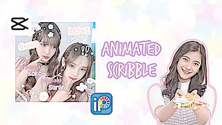 ㅤ Watch Me Edit Animated Scribble With Ibispaintx Capcut 𐙚  𓂃