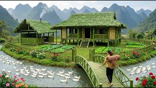 Information Abandoned by Her Husband, She Built a Bamboo Bridge & Beautiful Farm Deep in the Forest Update