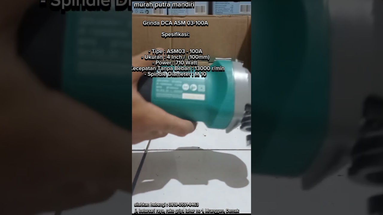 Mesin Gerinda DCA ASM03-100A