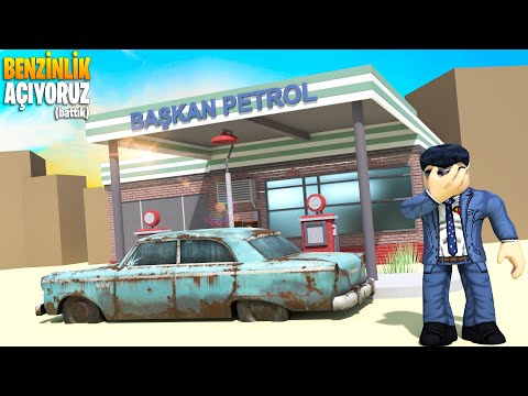 ⛽ Benzin İstasyonu Açtık! (Battık) ⛽ | Gas Station Simulator | Roblox Türkçe