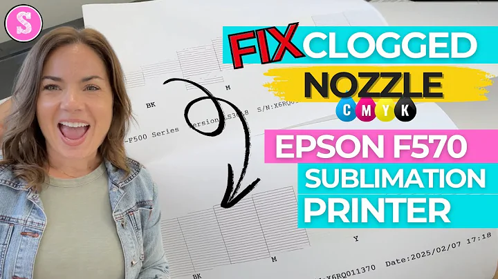 🖨️ Fixing Epson F570 Clogged Nozzle (Works for Every Printer!)