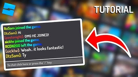 How to make a player joined message | Roblox Studio Tutorial