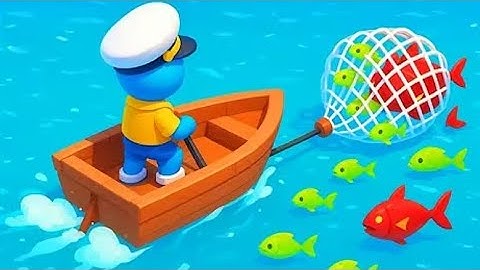 Fish Mish - Gameplay Walkthrough Part 2 - Catch Fish Upgrade Gear (iOS, Android)