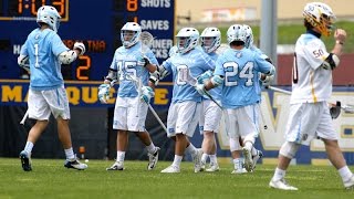 UNC Men's Lacrosse: Heels Survive Marquette 10-9 in NCAA 1st Round