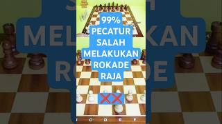 CARA BENAR ROKADE RAJA DALAM PERMAINAN CATUR