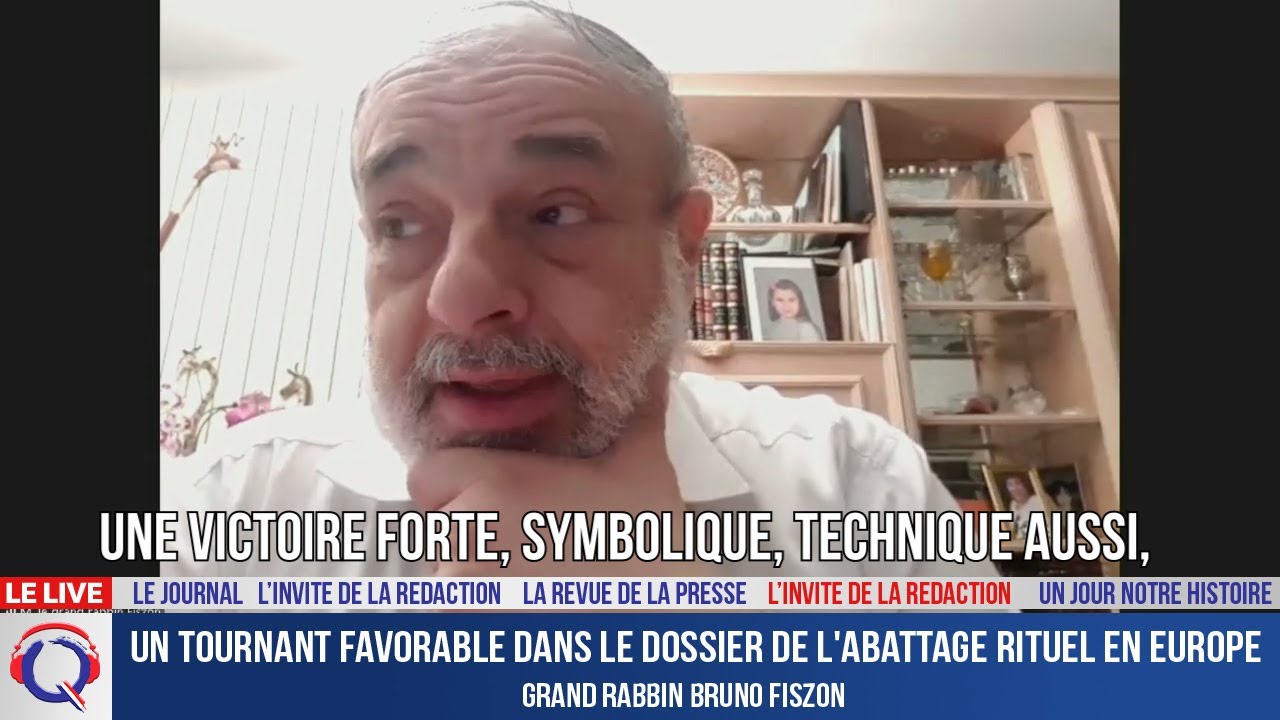 Un tournant favorable dans le dossier de l'abattage rituel en Europe - L'invité du 20 juin 2022