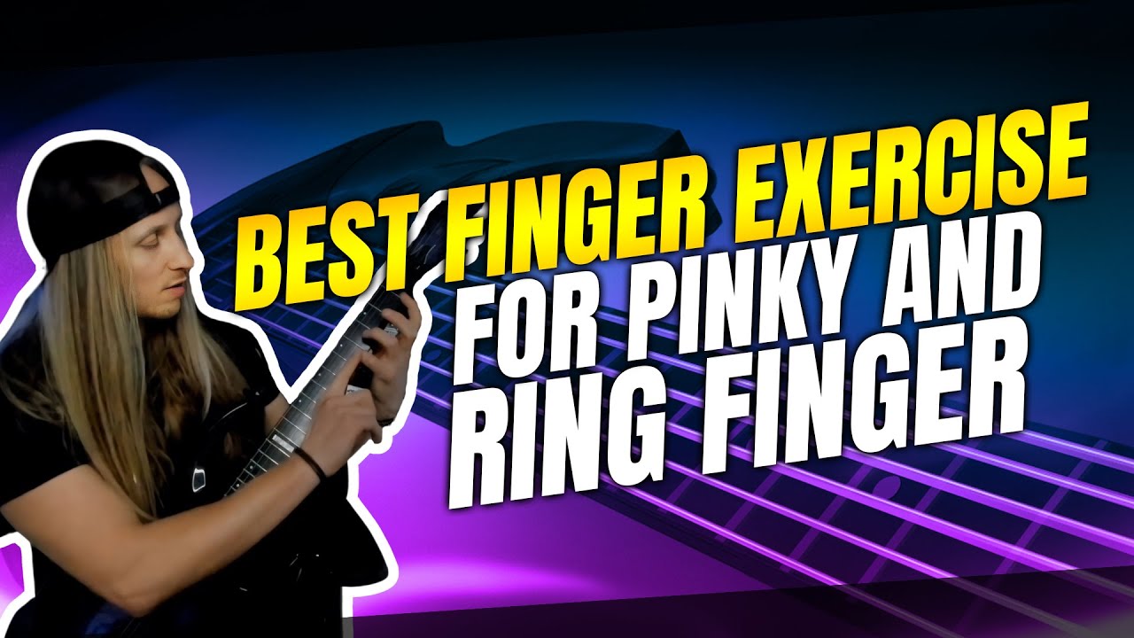 Best Finger Exercise for Pinky and Ring finger Guitar Lesson 🎸 YouTube