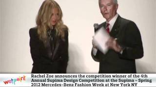 Rachel Zoe Attends the Supima Spring 2012 Runway Show During New York's Mercedes-Benz Fashion Week