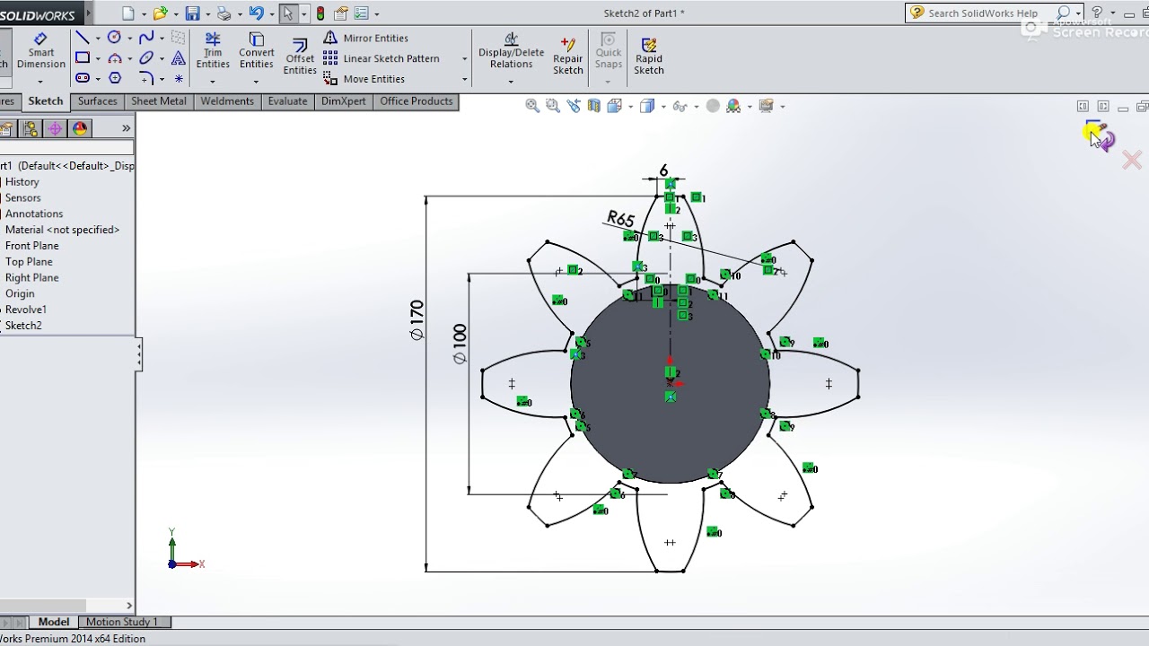 Bevel Gear Design in SolidWorks | Step-by-Step 3D Modeling Tutorial for ...