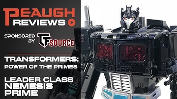 Video Review: Transformers: Power of the Primes - Leader Class NEMESIS PRIME