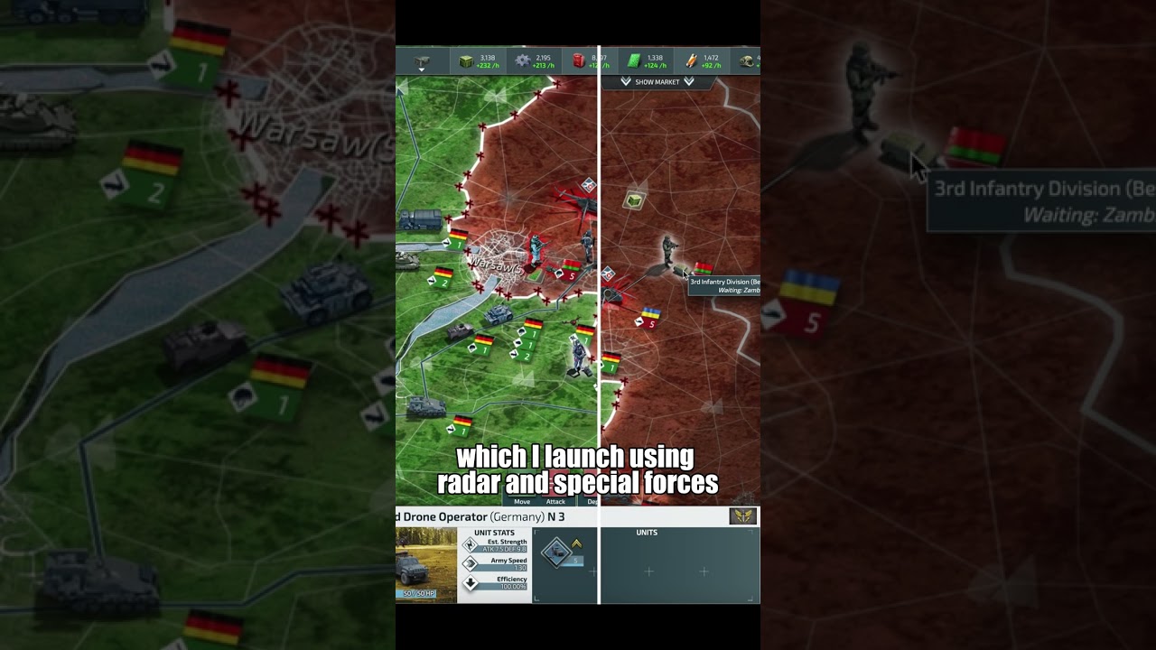 Дроны ослабляют наземные войска в CoN WW3