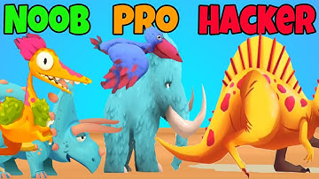 Dino Bash: Noob vs Pro vs Hacker ⚔️🚀 – Who Will Save the Dinos?