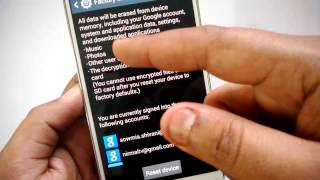 How to Backup and Reset Samsung Galaxy Note 3 to Factory Settings screenshot 4