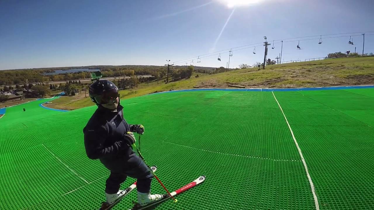Skiing on a dry ski slope!? (Sesh 1) YouTube