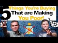 5 Things You Are Buying That Make You Poor