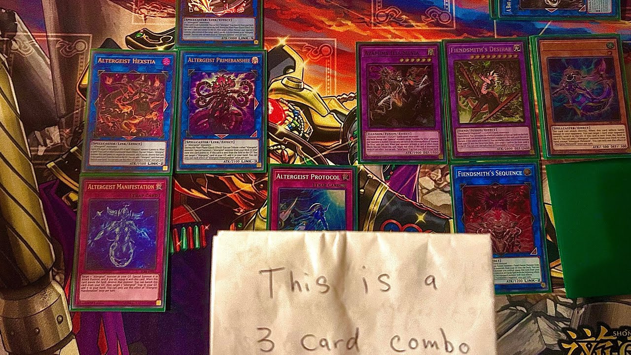 Altergeist Fiendsmith 8 disruption Bonus video! Play test and explanation!