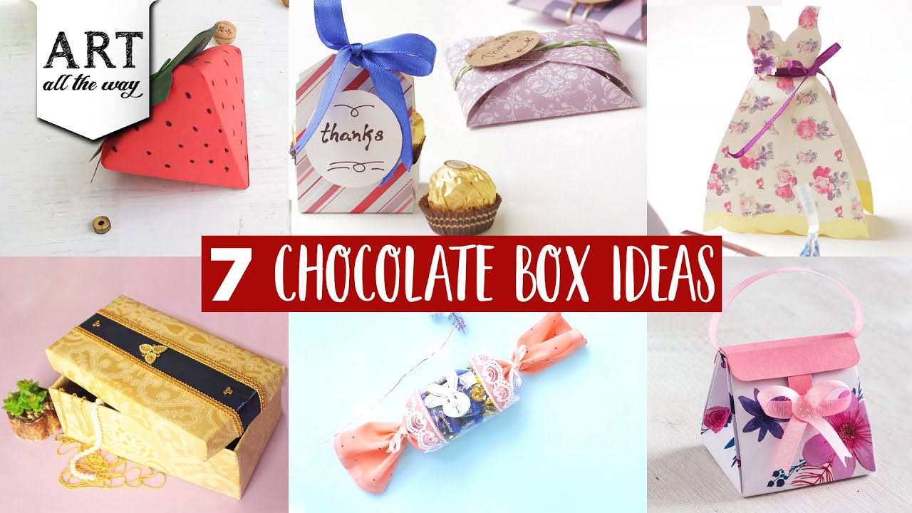 7 Chocolate Box Ideas, DIY Gift Box