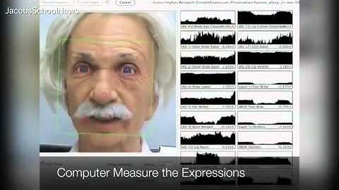 Einstein robot learns how to smile