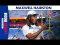 Maxwell Hairston: “Excited To Get Back Out There With My Teammates” | Buffalo Bills