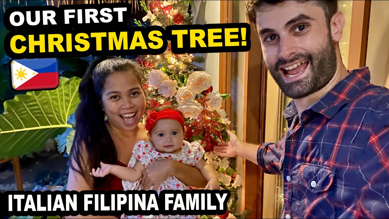 OUR FIRST CHRISTMAS TREE AS FAMILY  LIVING IN THE PHILIPPINES