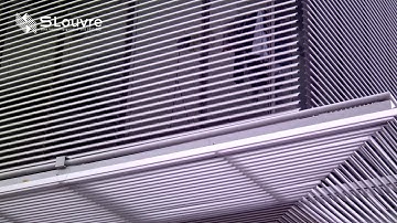 Lam nhôm 85R | Lam chắn nắng 85R | Lam nhôm chữ C | SLouvre