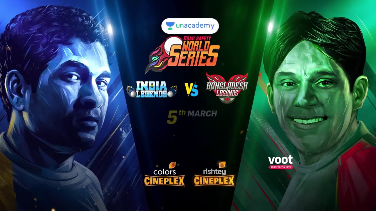 LIVERoad Safety World Series India Legends Vs Bangladesh Legends Watch For Free On Voot