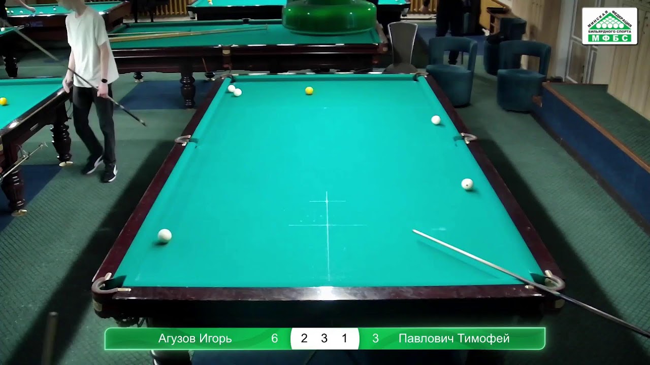Агузов И. - Павлович Т. Серия соревнований "Открытый городской турнир с гандикапом. Финал. Фора 7-8