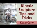How to fit a shaft for a kinetic sculpture  kevin caron
