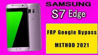 The Latest 2020 Remove FRP Lock Samsung S7 Edge G935F Google bypass Easy Repair Tutorial