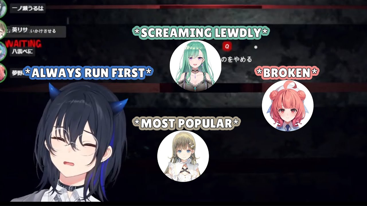 URUHA, LISA, AND BENI LAUGHING WHILE AKARIN IS SLOWLY BROKEN [ICHINOSE URUHA/VSPO/ENCLIP/ENSUBS]