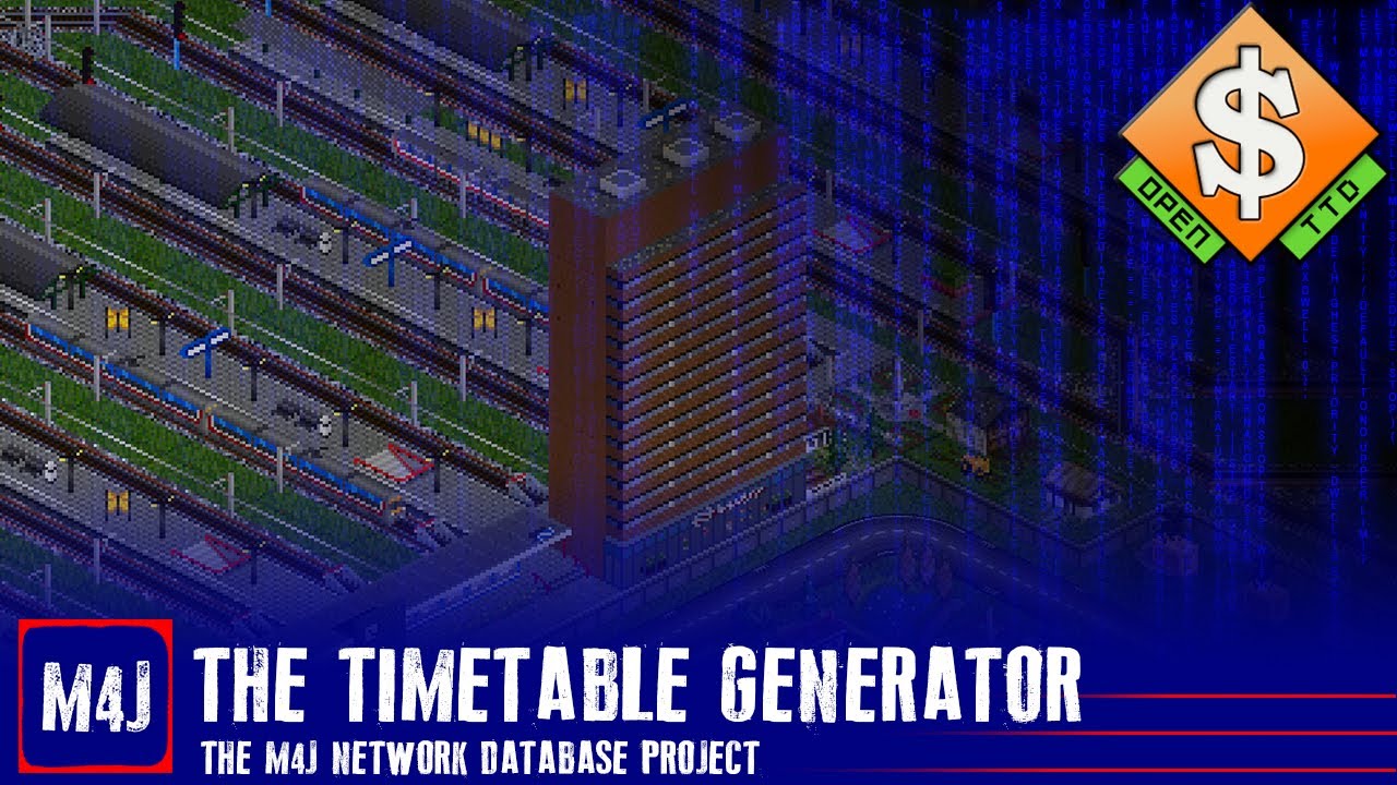 Timetable Generator UNVEILED | The M4J Network Database Project - YouTube