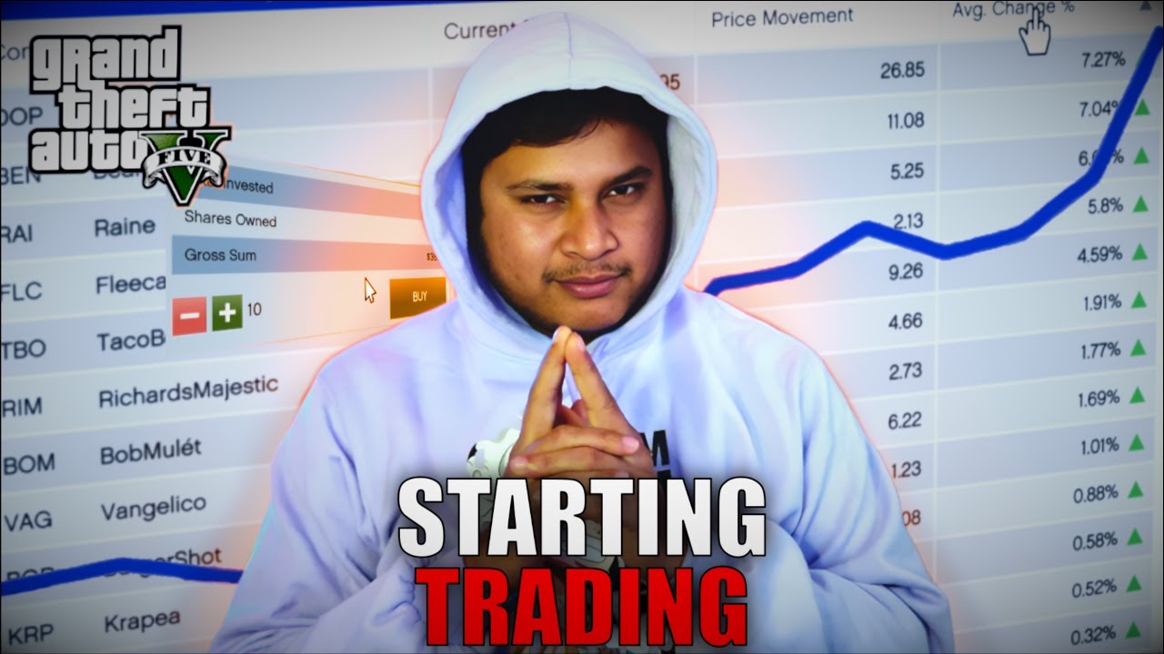 STARTING MY TRADING JOURNEY IN GTA V!!! PART 3